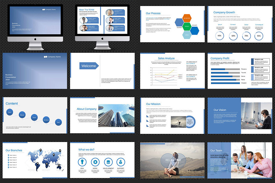 Corporate PowerPoint presentation-V1 in PowerPoint Templates - product preview 8