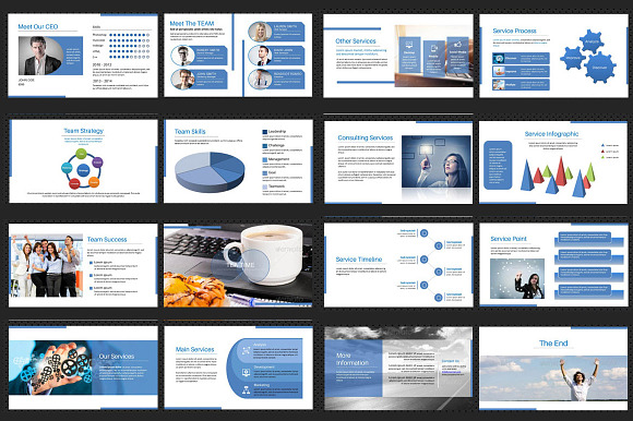 Corporate PowerPoint presentation-V1 in PowerPoint Templates - product preview 1
