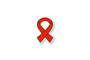 Anti HIV ribbon patch.