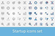 Startup icons set