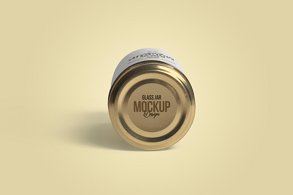 Olives Glass Jar Mockups in Product Mockups - product preview 4