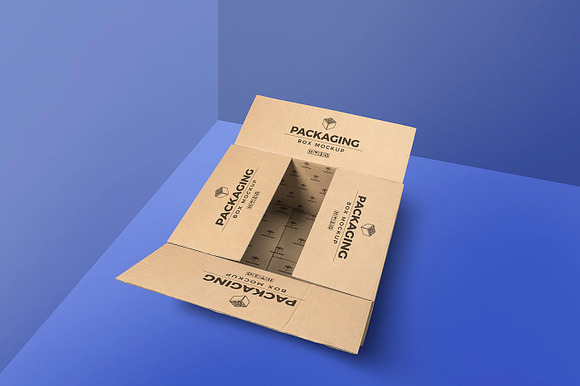 Packaging Box Mockups in Product Mockups - product preview 1