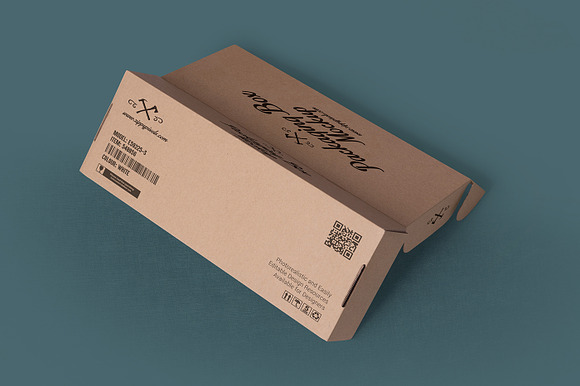 Rectangular Packaging Box Mockups in Product Mockups - product preview 2