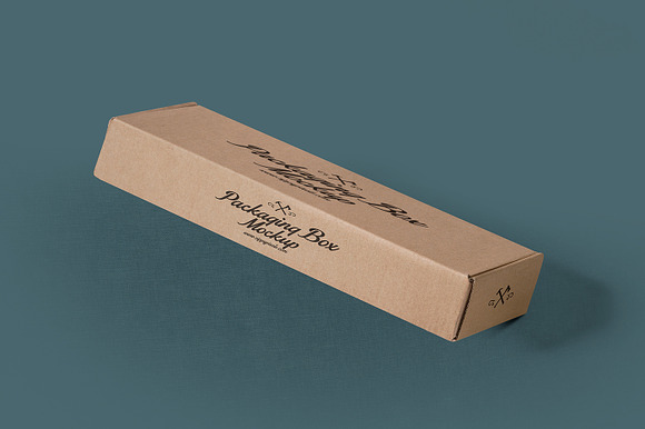Rectangular Packaging Box Mockups in Product Mockups - product preview 4