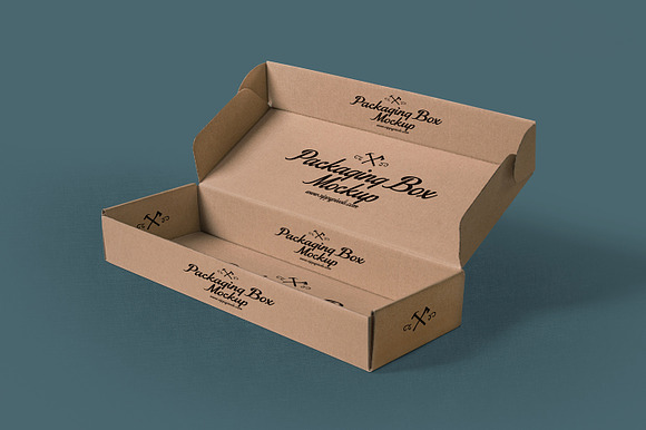 Rectangular Packaging Box Mockups in Product Mockups - product preview 5