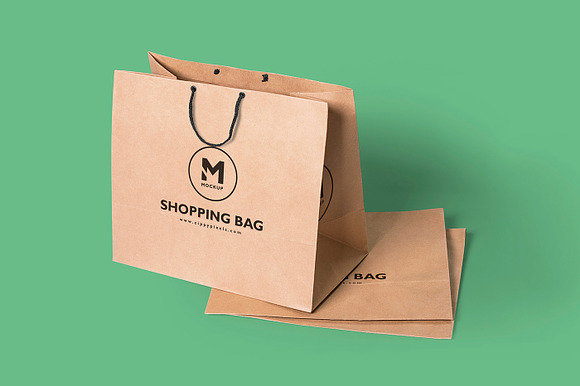 Paper Bag Mockups in Product Mockups - product preview 4