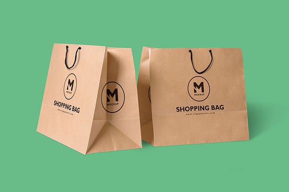 Paper Bag Mockups in Product Mockups - product preview 5