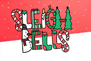 Sleigh Bells - Christmas Font