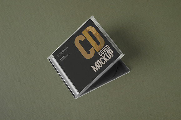 CD Cover Mockups in Product Mockups - product preview 2