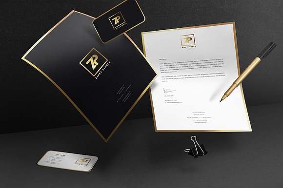 Gravity Business Card Mockups in Branding Mockups - product preview 4
