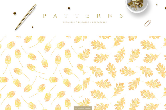 Autumn is Here - Fall Leaves clipart in Illustrations - product preview 5