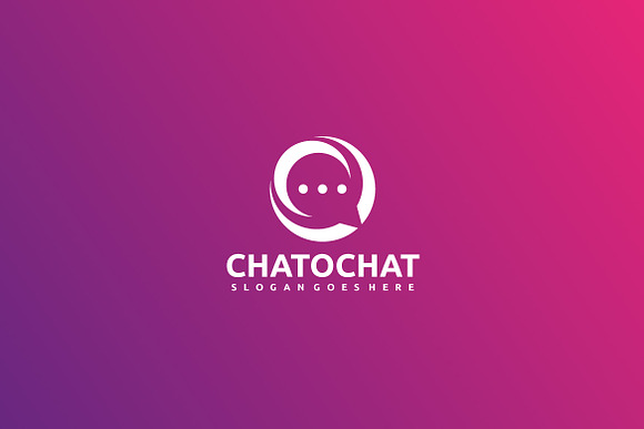 Chat Logo in Logo Templates - product preview 1