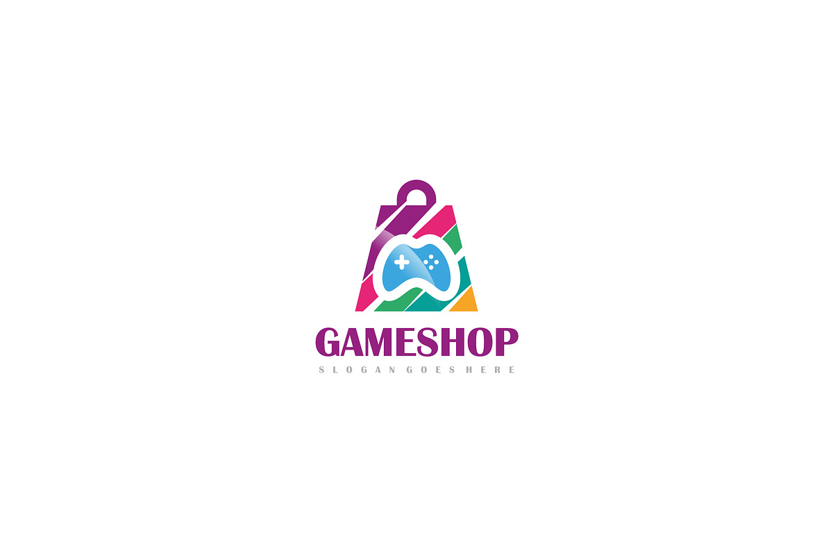 Games Store Logo in Logo Templates - product preview 8