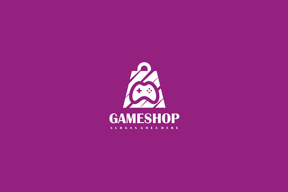 Games Store Logo in Logo Templates - product preview 1