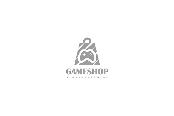Games Store Logo in Logo Templates - product preview 2