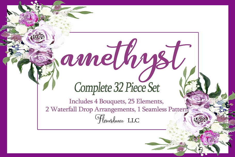 Amethyst Design Collection in Illustrations - product preview 8