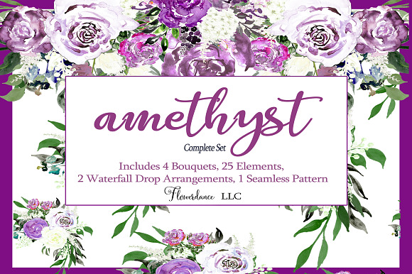Amethyst Design Collection in Illustrations - product preview 1