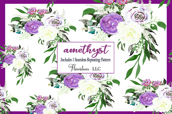 Amethyst Design Collection in Illustrations - product preview 2