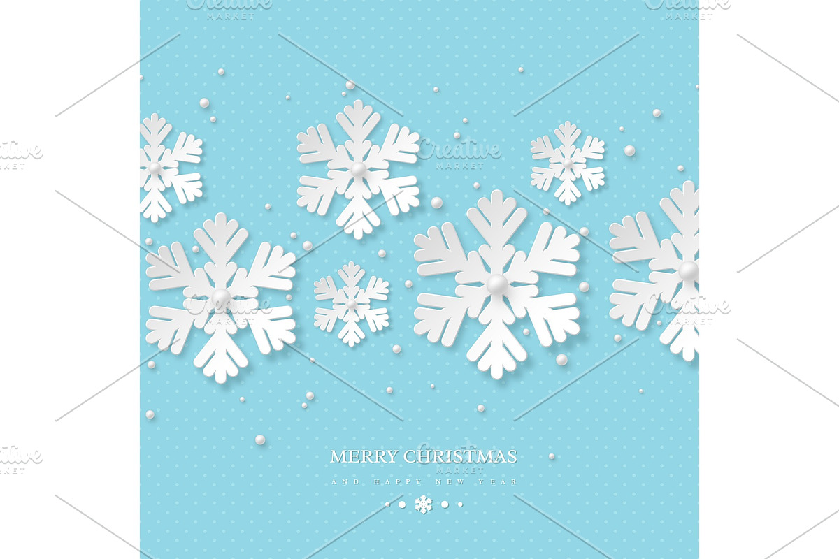 Christmas holiday design with paper in Objects - product preview 8