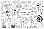 Doodle Love Clip art