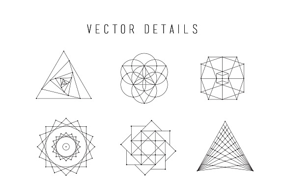 Sacred Geometry Vector Pack Vol. 2 in Illustrations - product preview 2