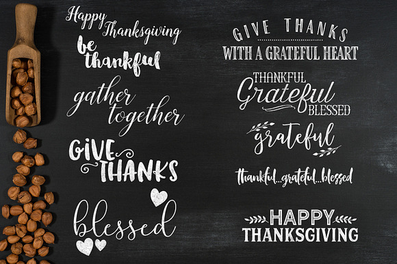 Thanksgiving Overlays  in Graphics - product preview 1