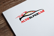 Auto Mobile Super Car Logo Template