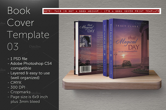 Book Cover Template 03 in Templates - product preview 4