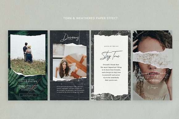 Paper Animated Stories - Social kit in Instagram Templates - product preview 6
