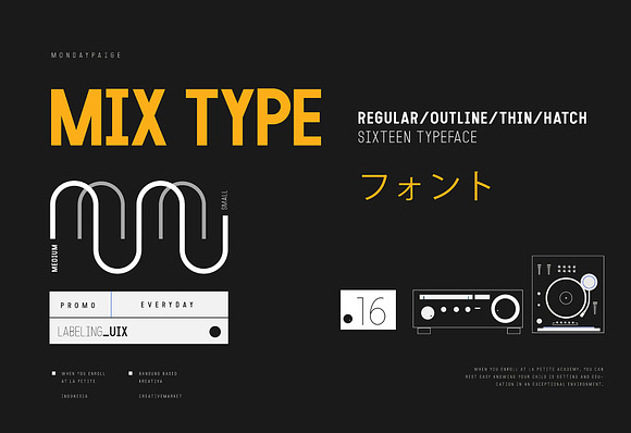 MODULAR - 16 FONTS in Sans-Serif Fonts - product preview 14