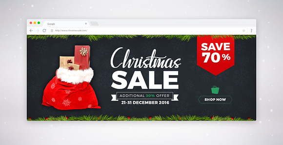 Saludos’ (Christmas Design Bundle) in Web Elements - product preview 4
