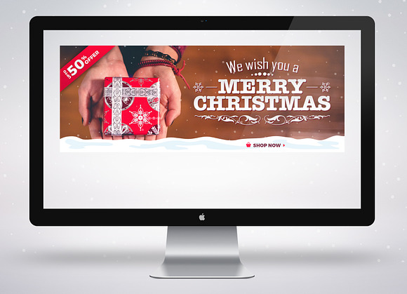 Saludos’ (Christmas Design Bundle) in Web Elements - product preview 5