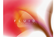 Background abstract - liquid colors