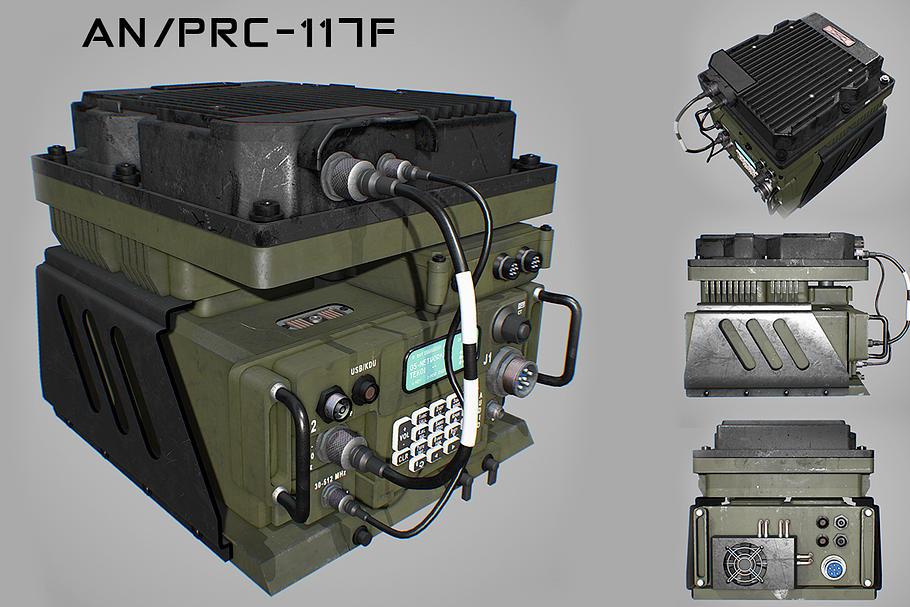 Army Radio Transceiver in Electronics - product preview 8