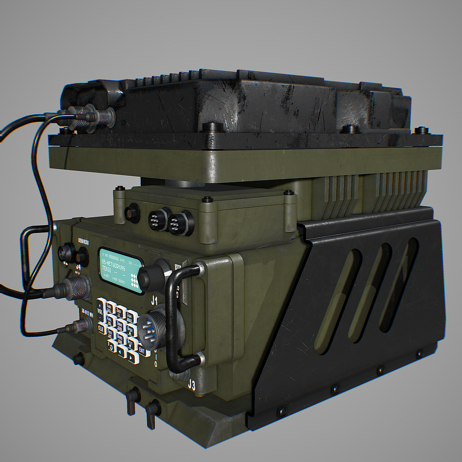 Army Radio Transceiver in Electronics - product preview 10