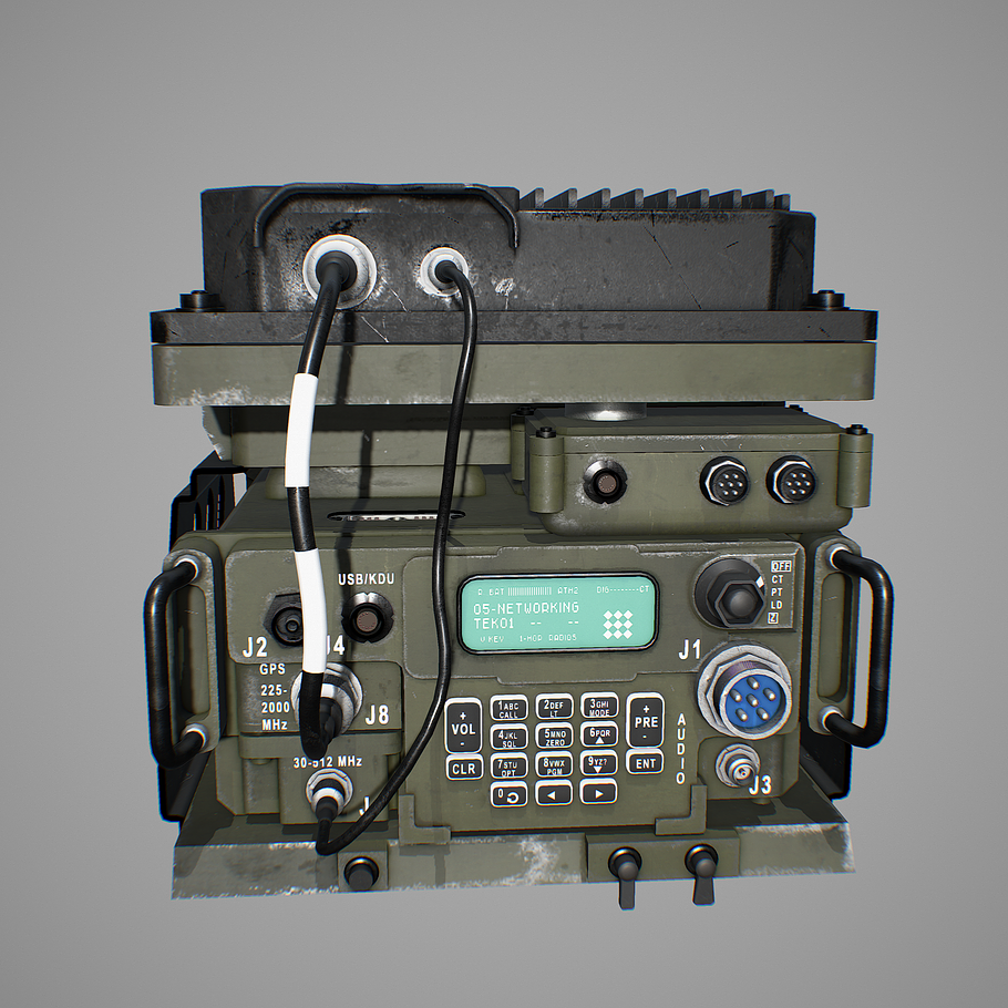 Army Radio Transceiver in Electronics - product preview 11