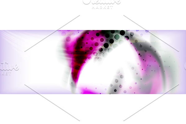 Abstract background holographic