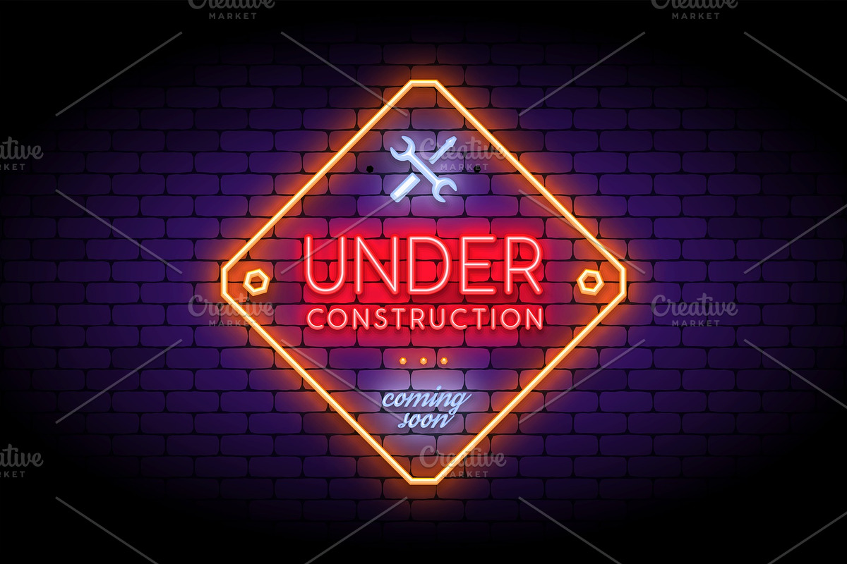 Under Construction sign. in Illustrations - product preview 8