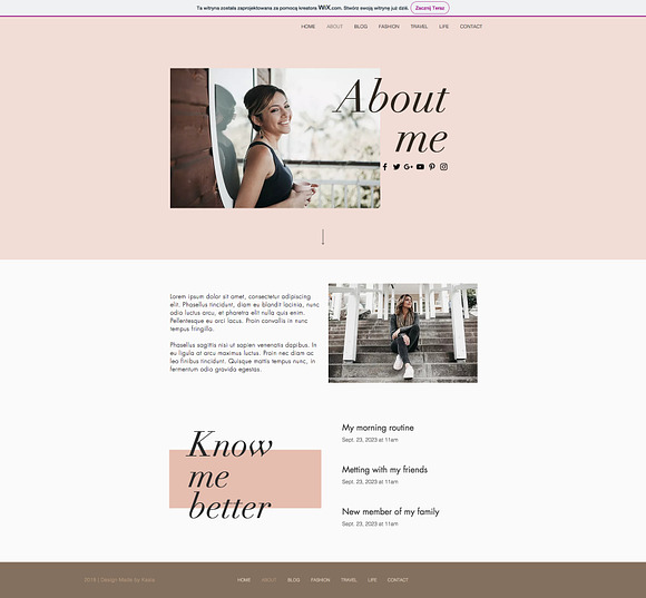 WIX Website Template | 3425 in Website Templates - product preview 3