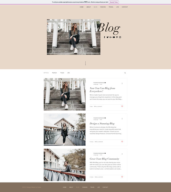 WIX Website Template | 3425 in Website Templates - product preview 4
