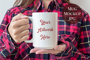 15oz Mug Mockup-res plaid shirt