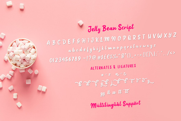 Jellly Bean Script & Sans Fun Font in Fun Fonts - product preview 8