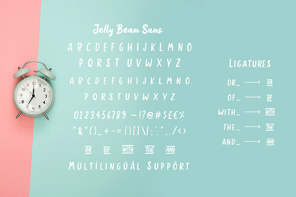 Jellly Bean Script & Sans Fun Font in Fun Fonts - product preview 10