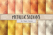Metallic sequins backgrounds