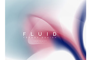 Background abstract fluid colors