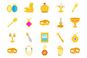 40 Treasure Flat Icons
