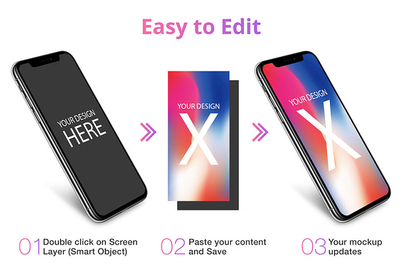 (INTRO SALE) iPhone XS and XS Max in Mobile & Web Mockups - product preview 1