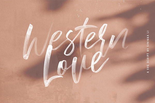 Western Love | SVG Script
