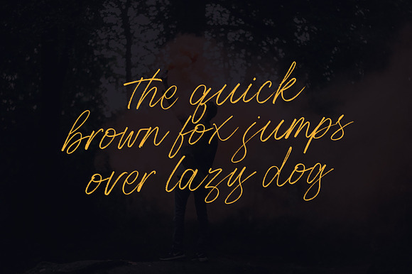 Red Fog in Script Fonts - product preview 1