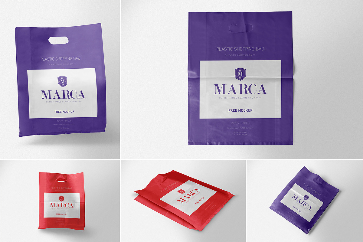 Shopping Bag Mockups in Product Mockups - product preview 8